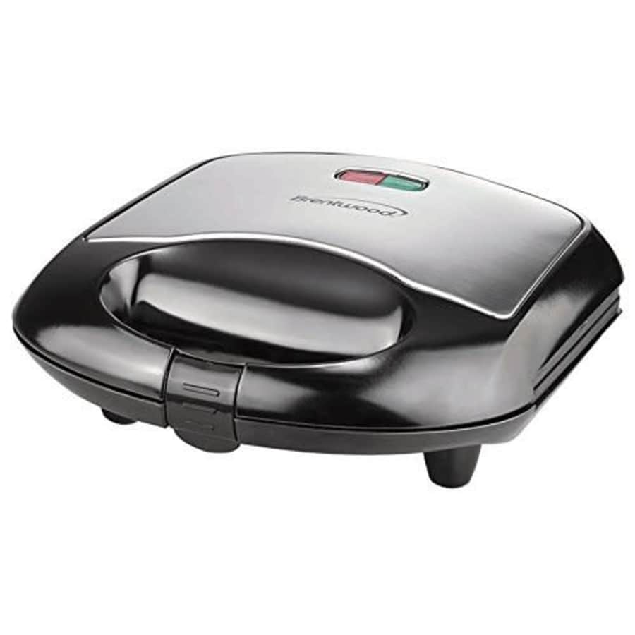Brentwood Compact Dual Sandwich Maker, Non-Stick, Black for $19 Brentwood Compact Dual Sandwich Maker, Non-Stick, Black for $19