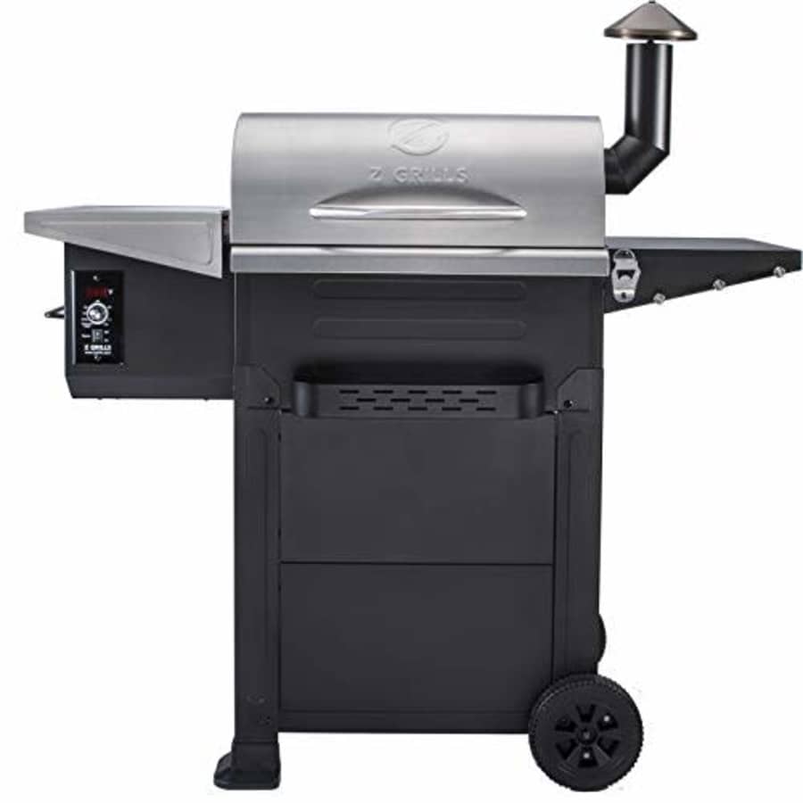 Z GRILLS Ultimate Flame 8-in-1 573-Sq. in. Pellet Grill and Smoker w/ Stainless Steel Lid for $299 Z GRILLS Ultimate Flame 8-in-1 573-Sq. in. Pellet Grill and Smoker w/ Stainless Steel Lid for $299