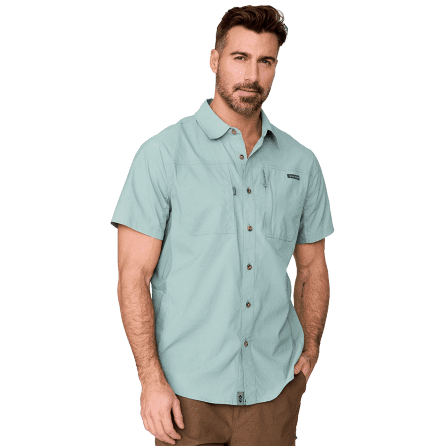 Free Country Men's Acadia Short Sleeve Shirt for $56 Free Country Men's Acadia Short Sleeve Shirt for $56