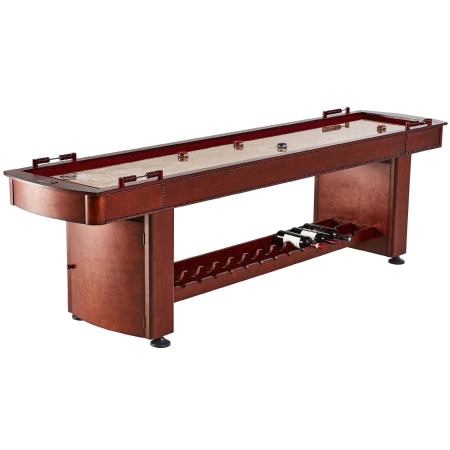 Barrington Shuffleboard Table w/ Wine Rack for $450