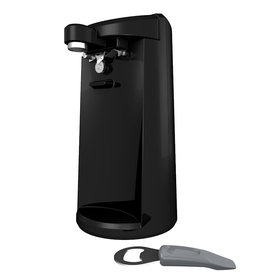 Black + Decker EasyCut Extra-Tall Can Opener w/ Knife Sharpener & Bottle Opener for $15 Black + Decker EasyCut Extra-Tall Can Opener w/ Knife Sharpener & Bottle Opener for $15
