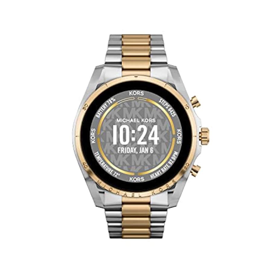 Michael Kors Gen 6 Bradshaw Stainless SteelSmartwatch, Two Tone-MKT5134V for $200 Michael Kors Gen 6 Bradshaw Stainless SteelSmartwatch, Two Tone-MKT5134V for $200