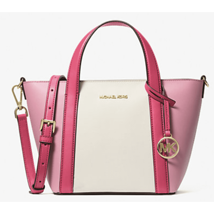 Michael Kors Outlet Pratt Small Color-Block Tote Bag for $109 Michael Kors Outlet Pratt Small Color-Block Tote Bag for $109