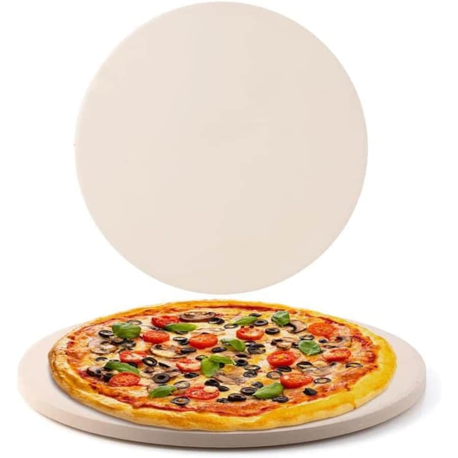 NuWave Heavy-Duty 11.5" Cordierite Pizza & Baking Stone for $15 NuWave Heavy-Duty 11.5" Cordierite Pizza & Baking Stone for $15
