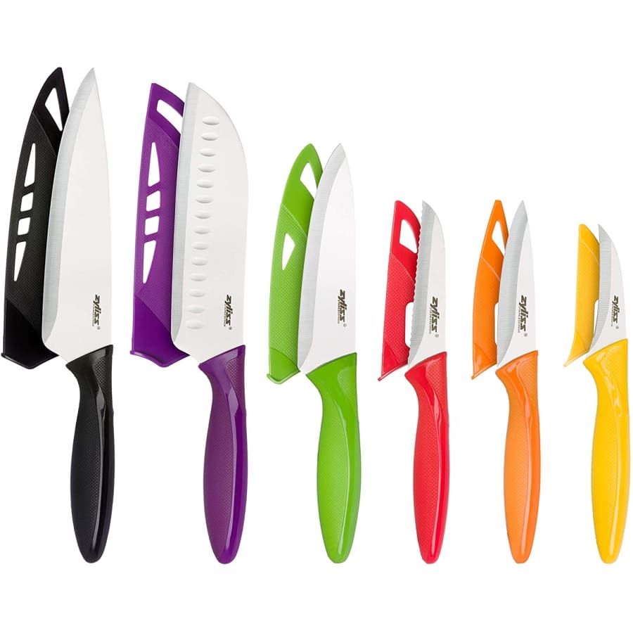 Zyliss 6-Piece Knife Value Set with Sheaths for $39