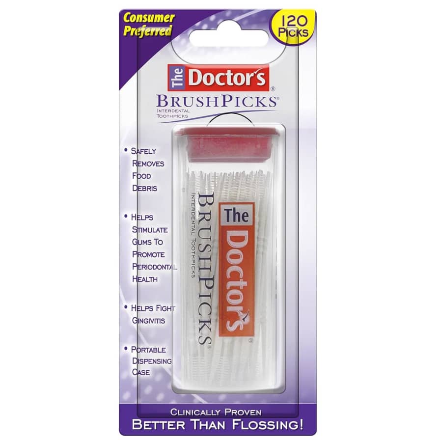 The Doctor's BrushPicks 120-Pack for $1.74 via Sub & Save