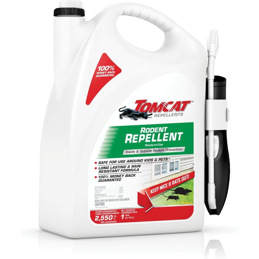 Tomcat Rodent Repellent 1-Gallon Spray w/ Comfort Wand for $17 Tomcat Rodent Repellent 1-Gallon Spray w/ Comfort Wand for $17