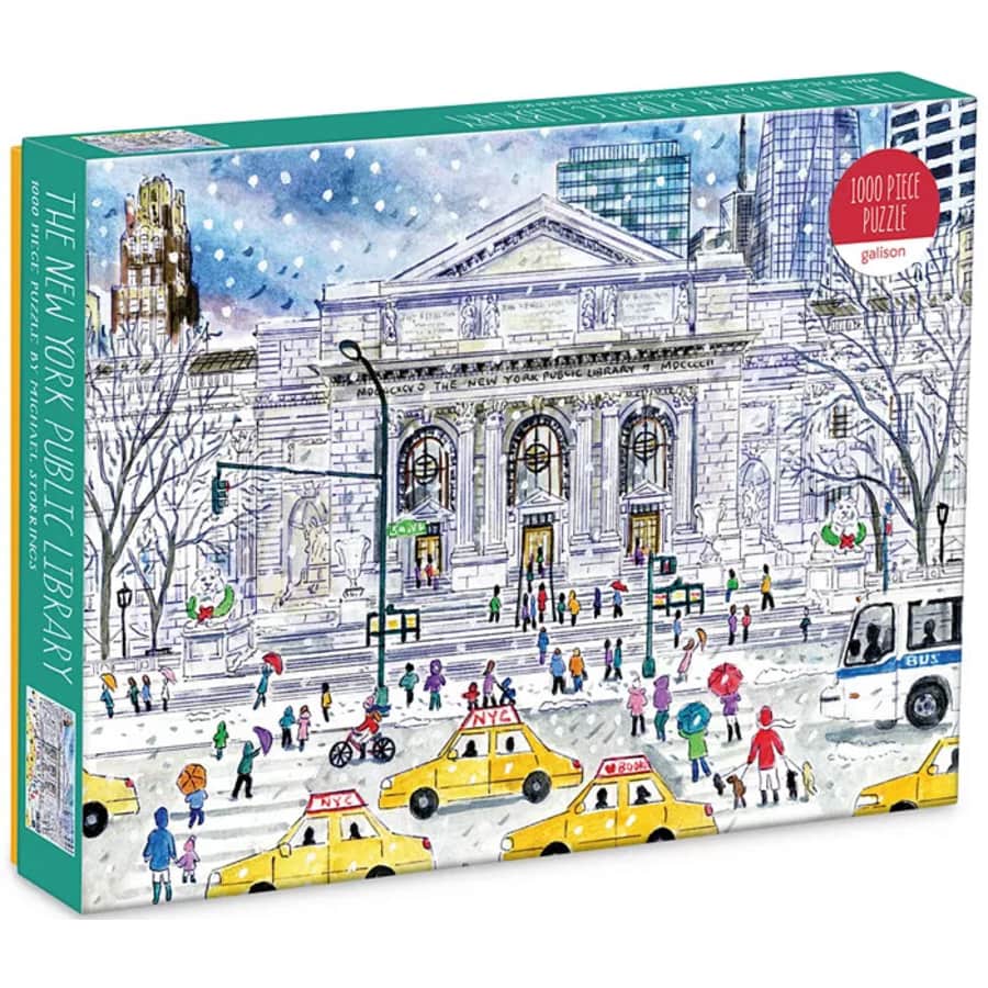 Galison Michael Storrings 5th Avenue 1,000-Piece Jigsaw Puzzle for $4 Galison Michael Storrings 5th Avenue 1,000-Piece Jigsaw Puzzle for $4
