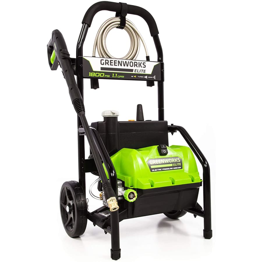 Greenworks 1800PSI 1.1 GPM Electric Pressure Washer for $153 Greenworks 1800PSI 1.1 GPM Electric Pressure Washer for $153