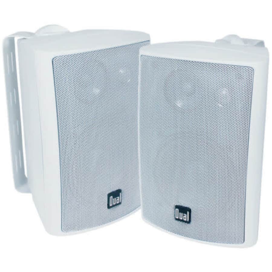 Dual Electronics Indoor/Outdoor 3-Way Speaker Pair for $37