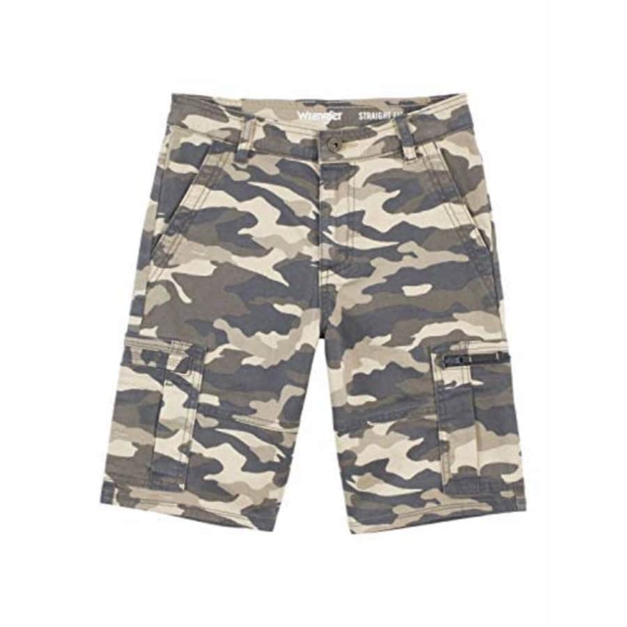 Wrangler Boys' Straight Fit Cargo Shorts, Quiet Shade Camo, 6 for $13 Wrangler Boys' Straight Fit Cargo Shorts, Quiet Shade Camo, 6 for $13
