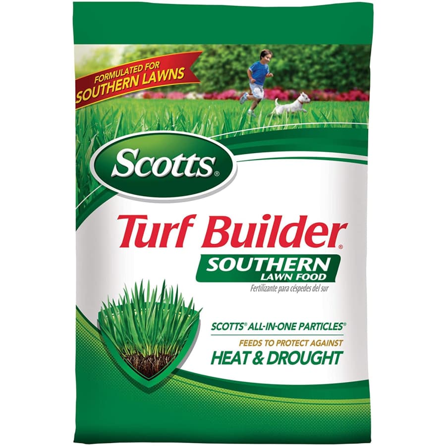 Scotts 5,000-sq. ft. Turf Builder Southern Lawn Food for $18 Scotts 5,000-sq. ft. Turf Builder Southern Lawn Food for $18