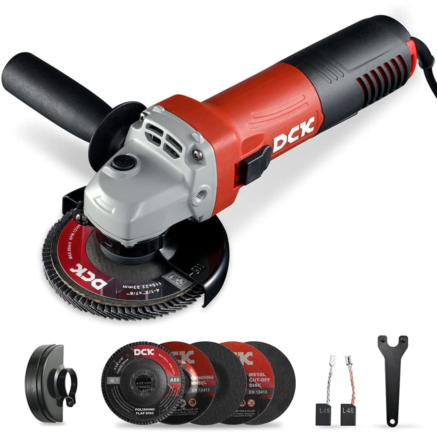 4-1/2" 6.7A Corded Angle Grinder for $40