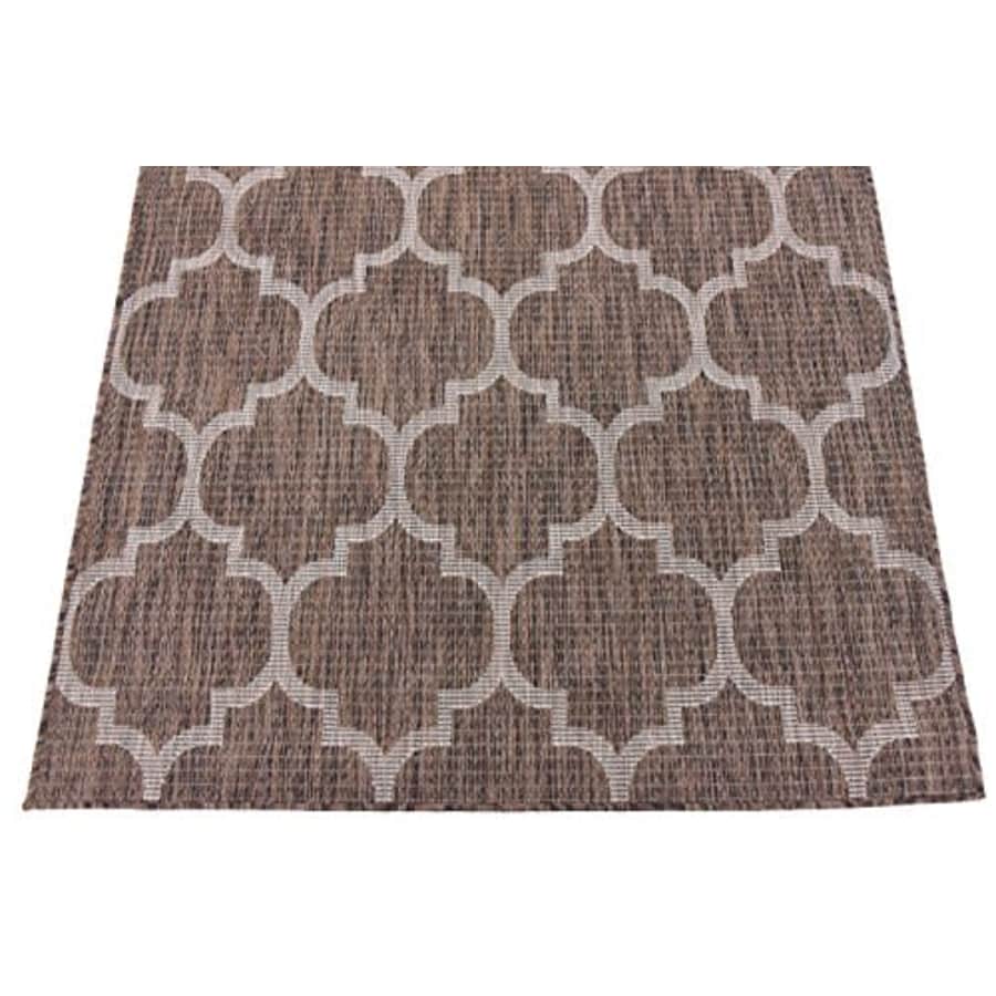 Unique Loom Outdoor Trellis Collection Casual Moroccan Lattice Transitional Indoor and Outdoor for $45