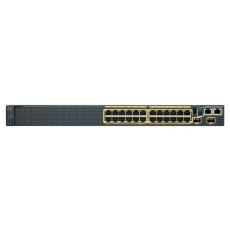 Cisco WS-C2960S-24TS-L 24 Port Gigabit Switch (Certified Refurbished) for $143 Cisco WS-C2960S-24TS-L 24 Port Gigabit Switch (Certified Refurbished) for $143