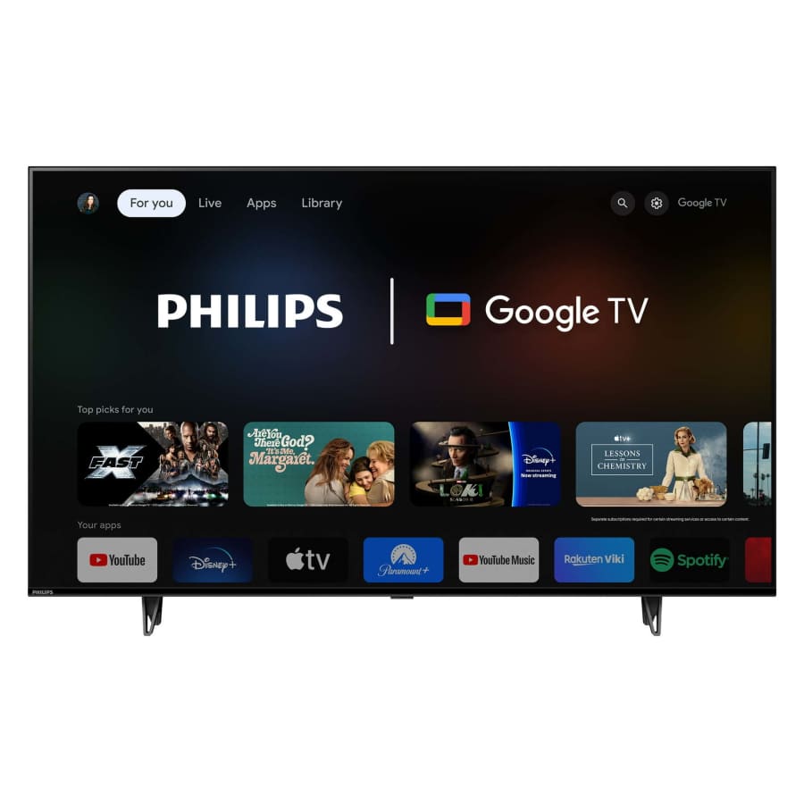 Philips 7000 Series 55PUL7552/F7 55" 4K HDR LED UHD Smart TV for $286