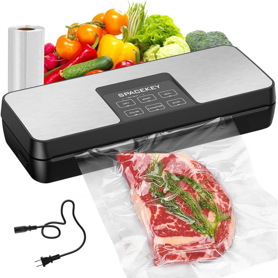 Spacekey Vacuum Sealer Machine for $38
