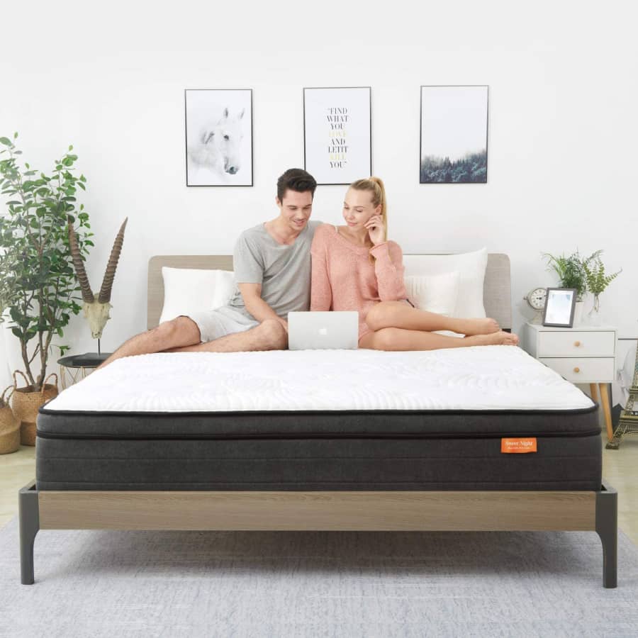 Sweetnight Twilight 10" King Mattress in a Box for $212