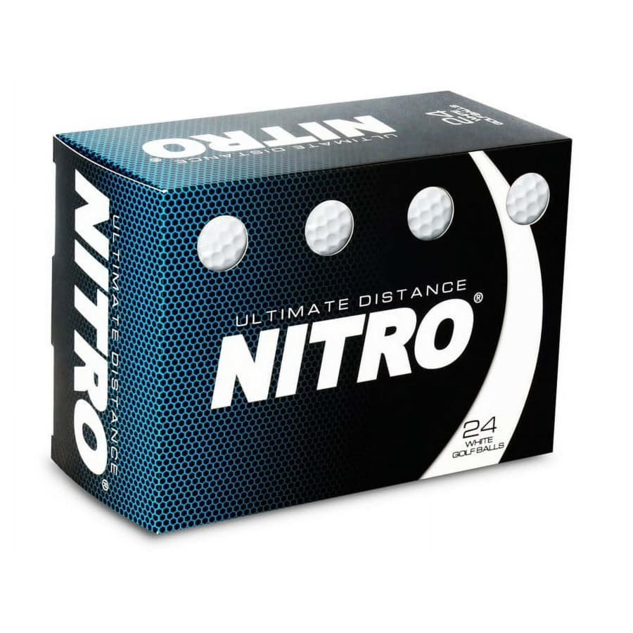 Nitro Ultimate Distance Golf Balls 24-Pack for $13 Nitro Ultimate Distance Golf Balls 24-Pack for $13