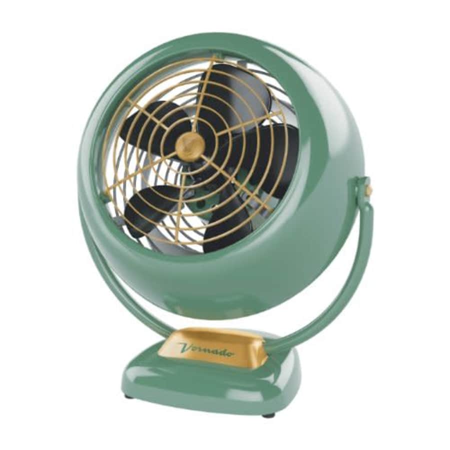Vornado VFAN Vintage Air Circulator Fan, Green,Small for $100 Vornado VFAN Vintage Air Circulator Fan, Green,Small for $100