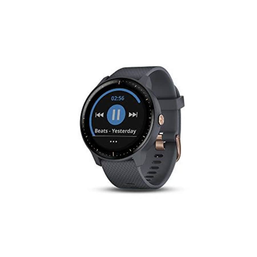 Garmin vvoactive 3 Music, GPS Smartwatch with Music Storage and Built-In Sports Apps, Granite for $400