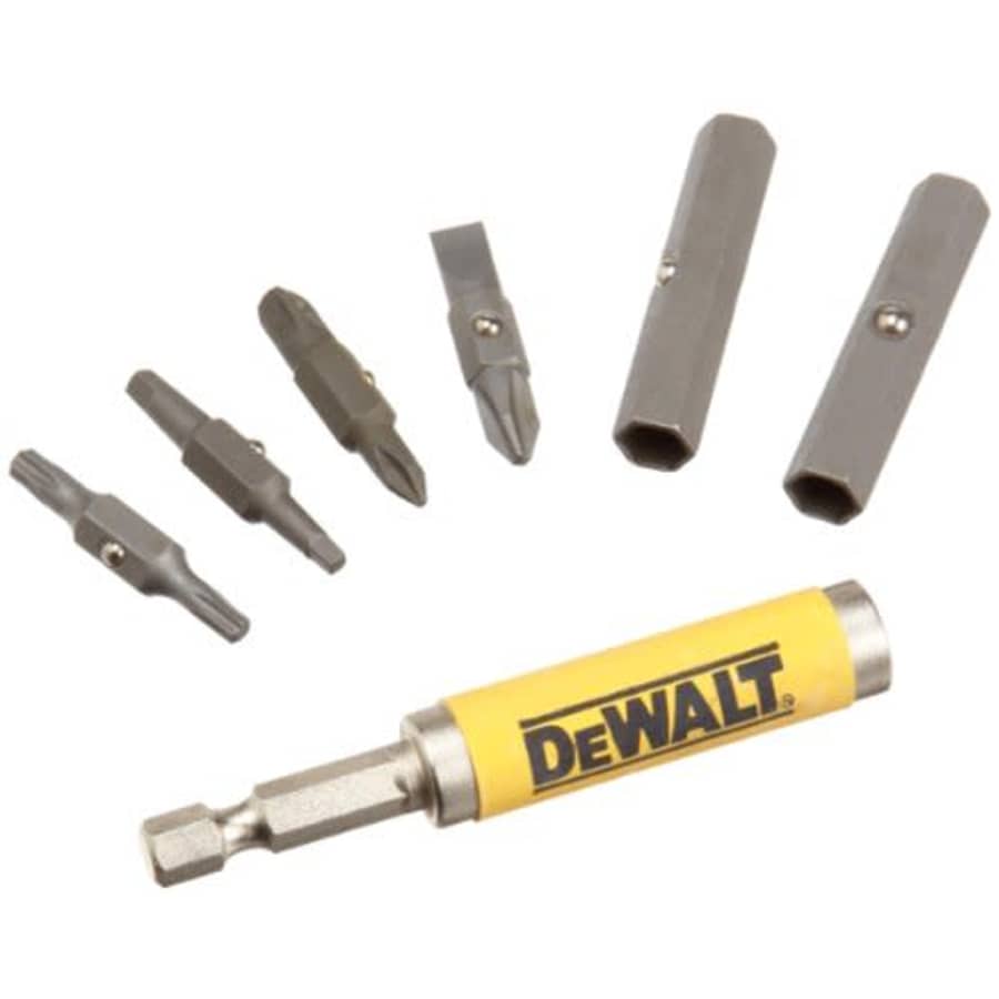 DEWALT Bit Set with 6-in-1 Flip and Switch Driver System, 7-Piece (DW2336) for $23