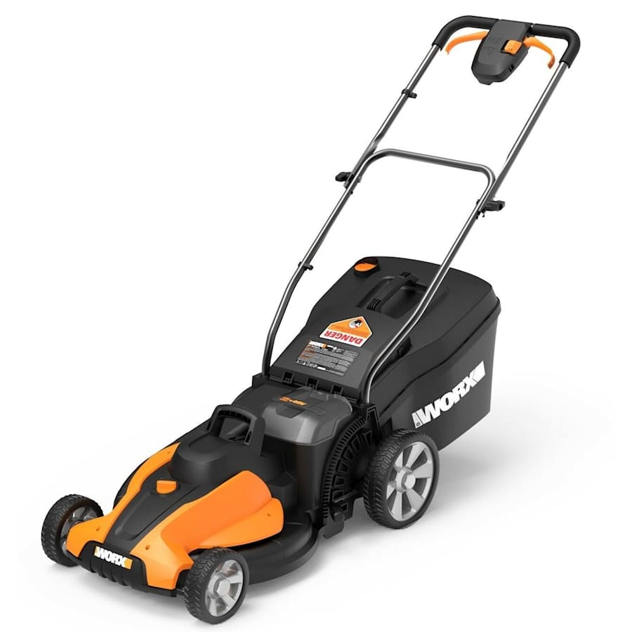 Worx PowerShare 17" 40V (2x20V) Cordless Electric Lawn Mower for $162