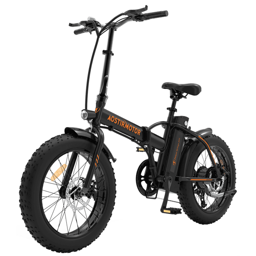 Aostirmotor Folding Fat Tire Electric Bike for $570