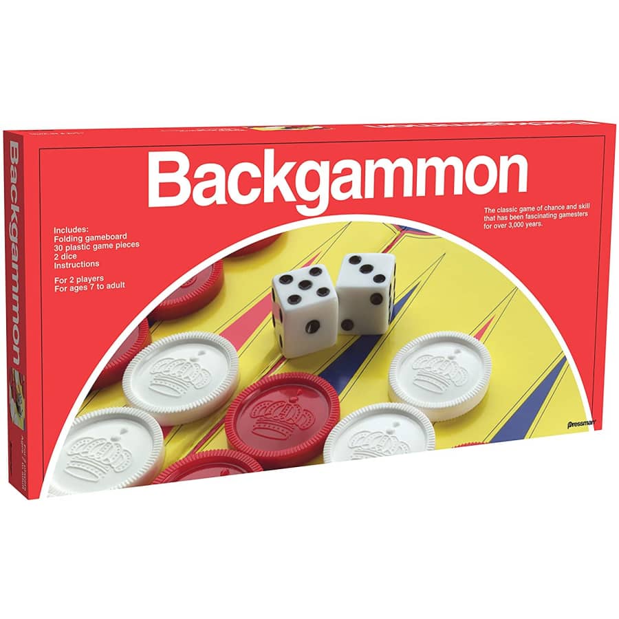 Pressman Toy Folding Board Backgammon for $11 Pressman Toy Folding Board Backgammon for $11