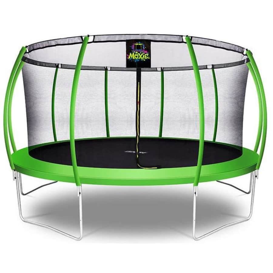 Moxie 15-Foot Pumpkin-Shaped Trampoline Set for $340
