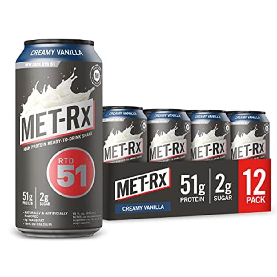 MET-Rx Ready to Drink Protein Shake, Keto Diet Friendly, Snack, Gluten Free, 51g of Protein, With for $74