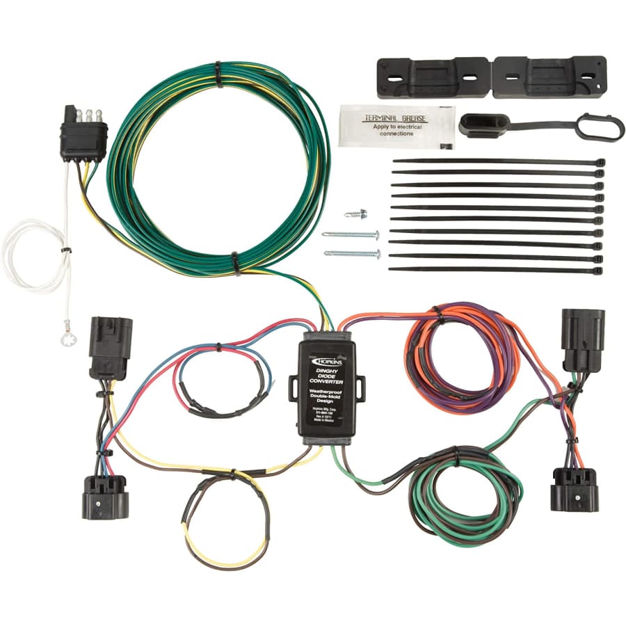Hopkins Plug-In Simple Towed Vehicle Wiring Kit for $78