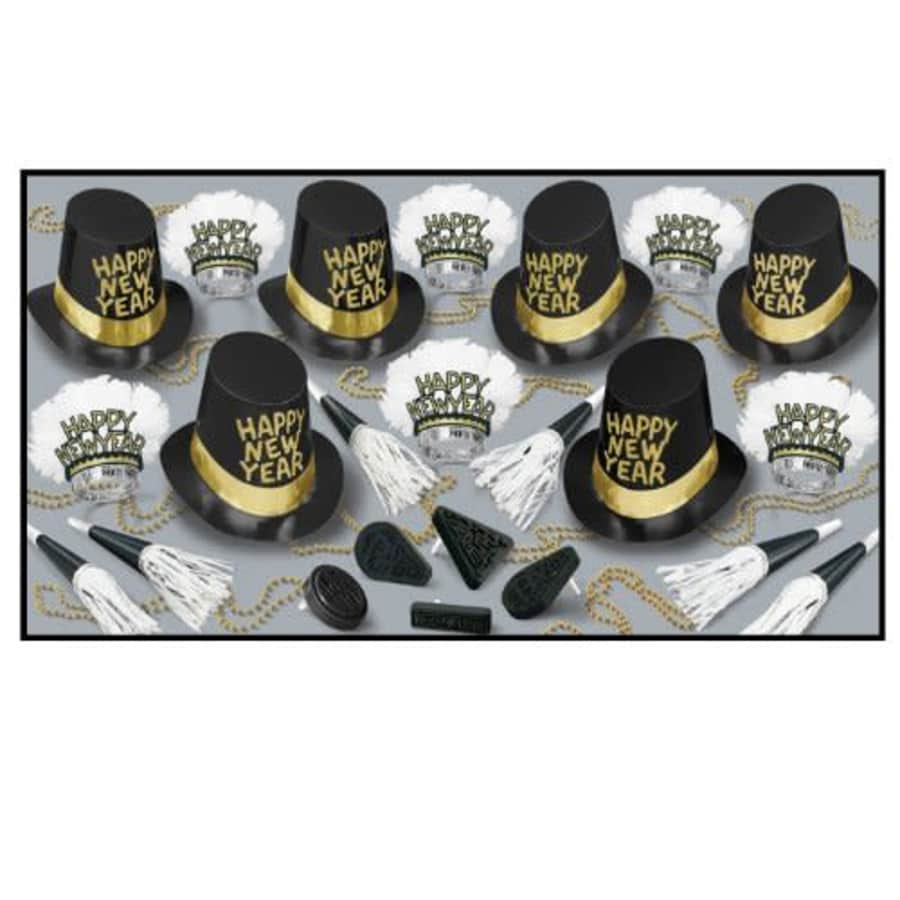 Beistle Midnite Hour Assortment For 50 People New Years Eve Party Supplies Photo Booth Props Hats, for $129 Beistle Midnite Hour Assortment For 50 People New Years Eve Party Supplies Photo Booth Props Hats, for $129