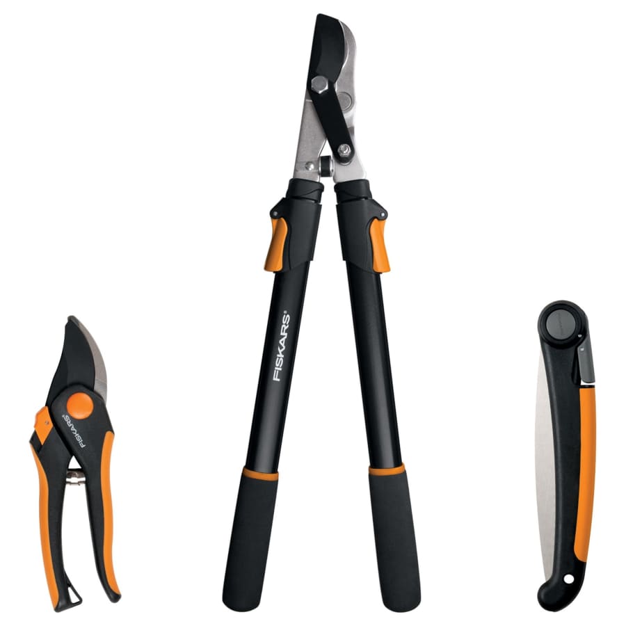 Fiskars 3-Piece Tree & Shrub Care Set for $25 Fiskars 3-Piece Tree & Shrub Care Set for $25