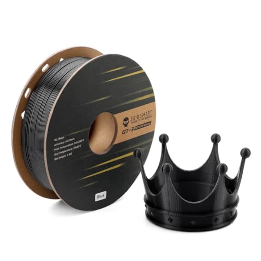 SainSmart PETG Filament 1.75mm for K1 Max, 3D Printer Filament for High Speed, GT-3 Glossy PETG for for $20 SainSmart PETG Filament 1.75mm for K1 Max, 3D Printer Filament for High Speed, GT-3 Glossy PETG for for $20