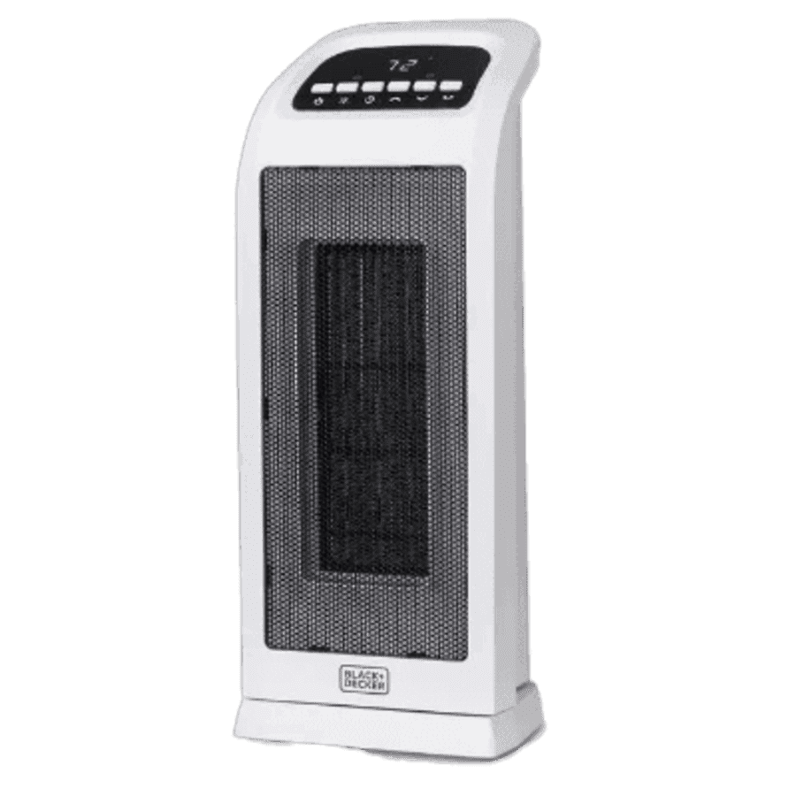 Black+Decker 2-in-1 Oscillating Fan/Tower Heater for $16 Black+Decker 2-in-1 Oscillating Fan/Tower Heater for $16