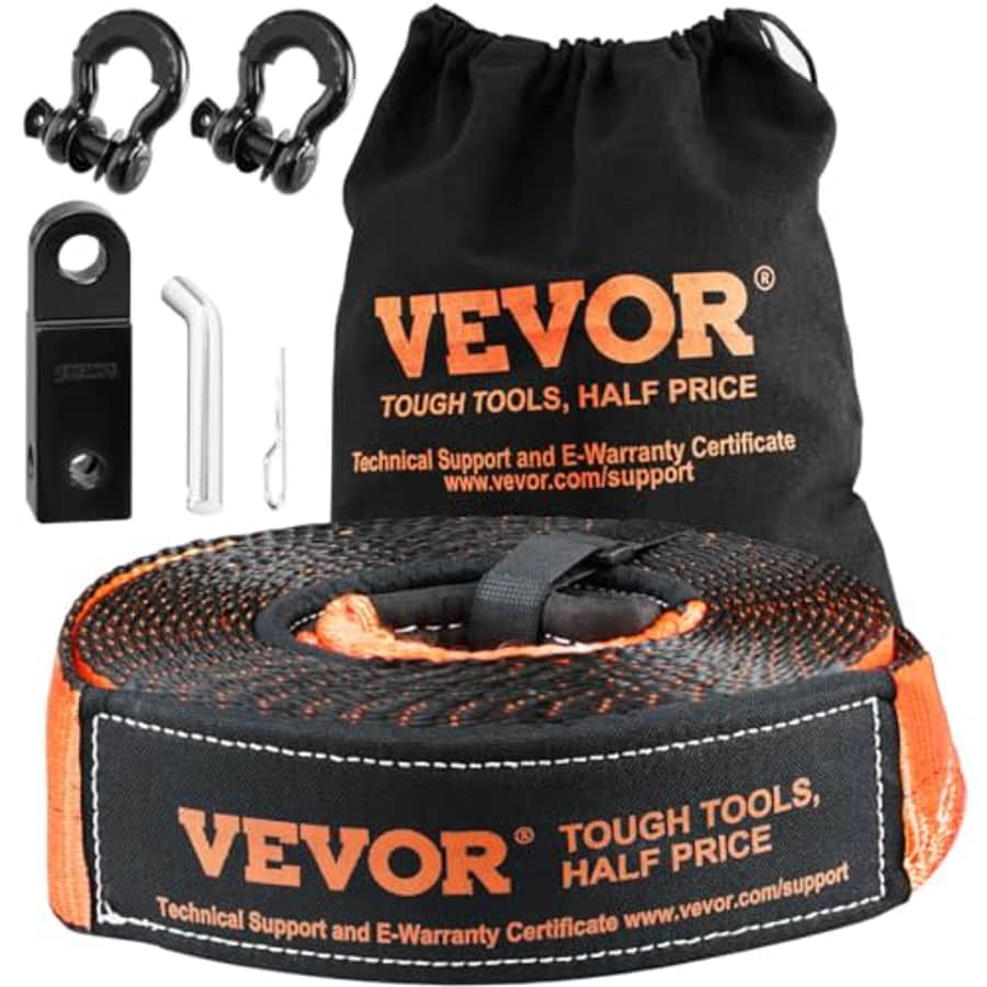 Vevor 5-Piece Off-Road Recovery Kit for $25 Vevor 5-Piece Off-Road Recovery Kit for $25