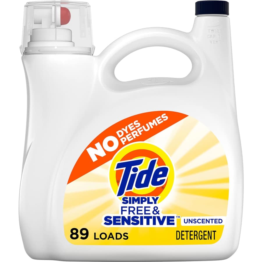 Tide Simply Free & Sensitive 128-oz. Liquid Laundry Detergent for $10 or 4 for $35 w/ Sub & Save Tide Simply Free & Sensitive 128-oz. Liquid Laundry Detergent for $10 or 4 for $35 w/ Sub & Save