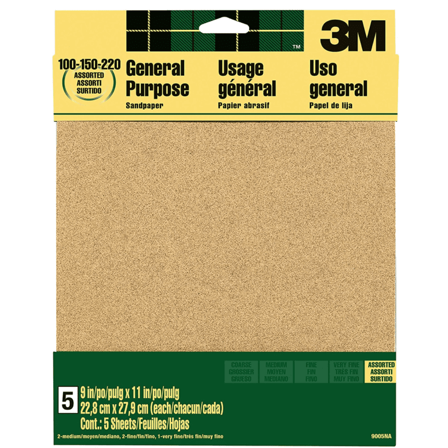 3M Aluminum Oxide Sandpaper for $6