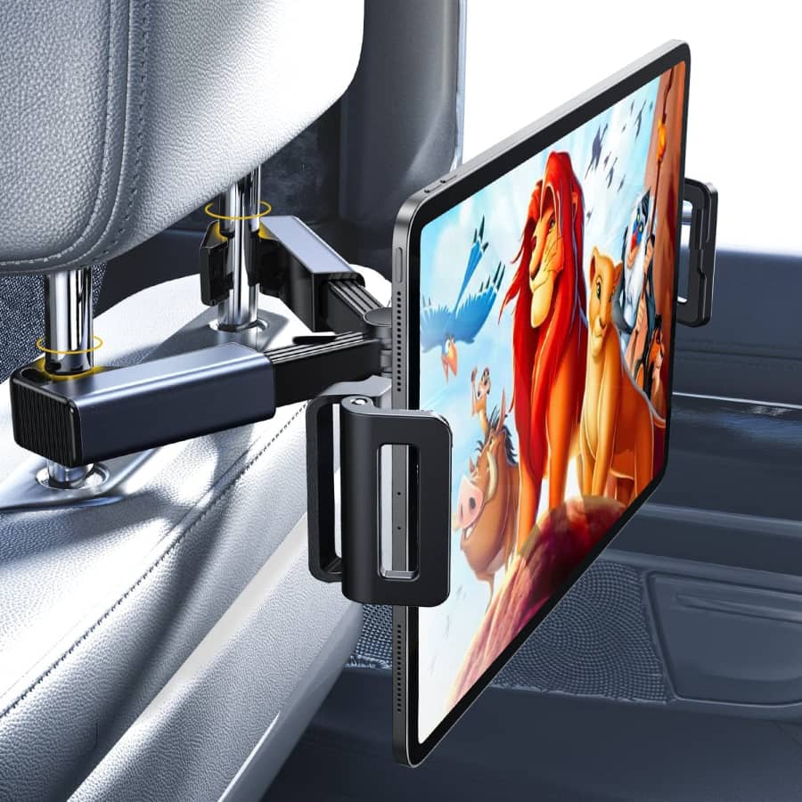 Lisen Tablet Holder for Car Headrest for $9