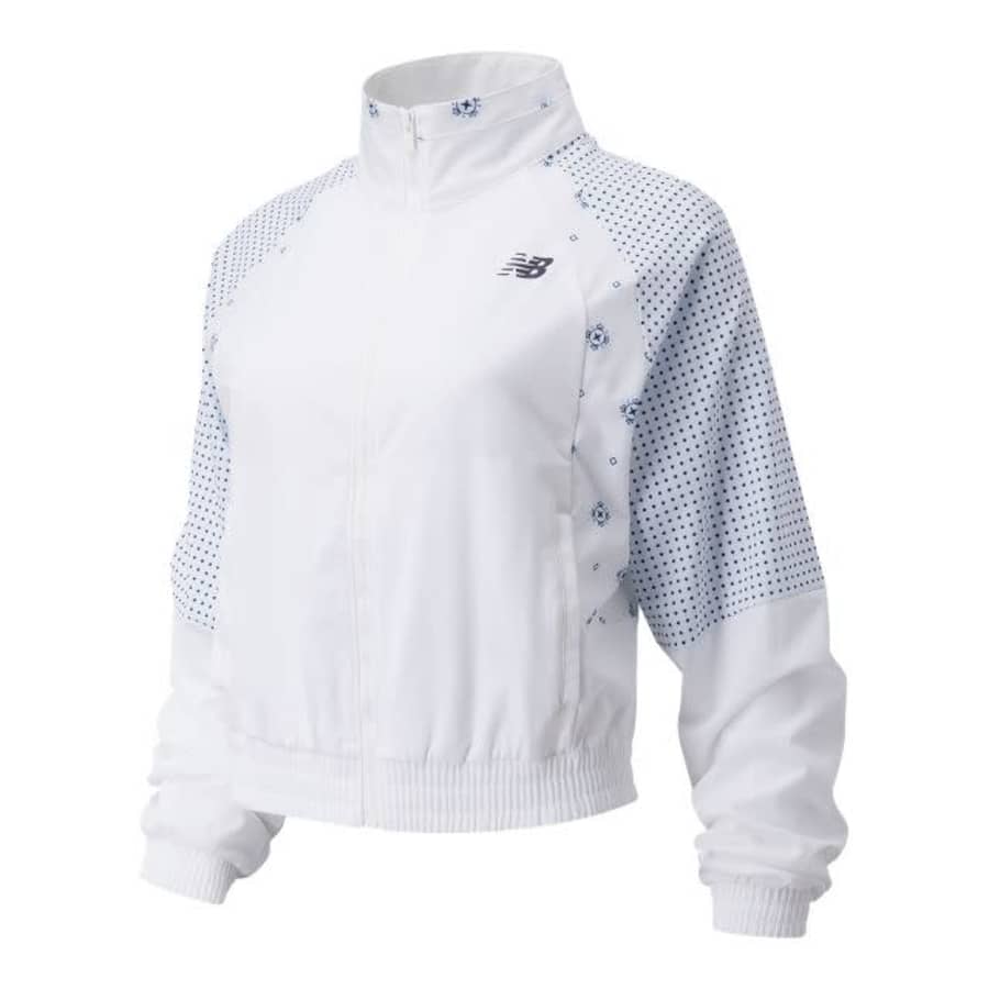 New Balance Women's Achiever Bandana Print Jacket for $48