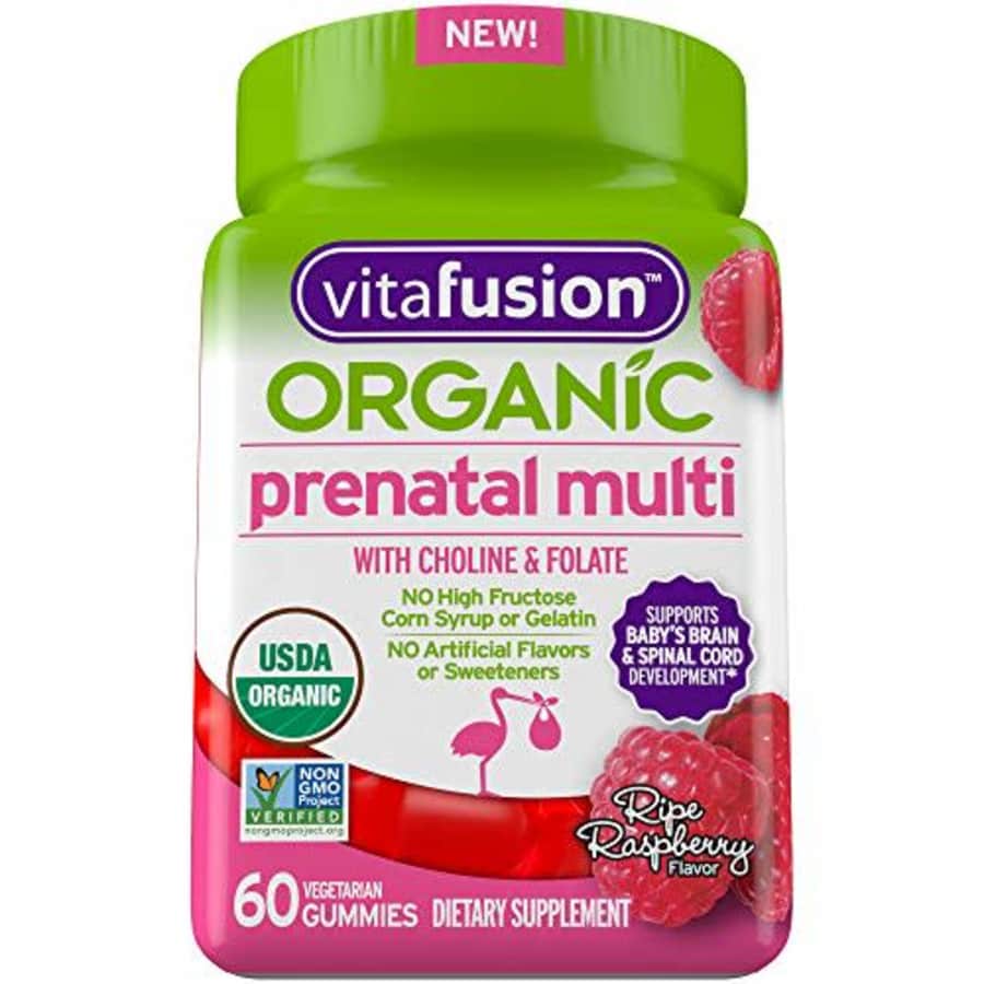 Vitafusion Organic Prenatal Multivitamin, 60ct for $24