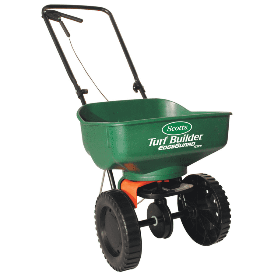 Scotts Turf Builder EdgeGuard Mini Broadcast Spreader: $45