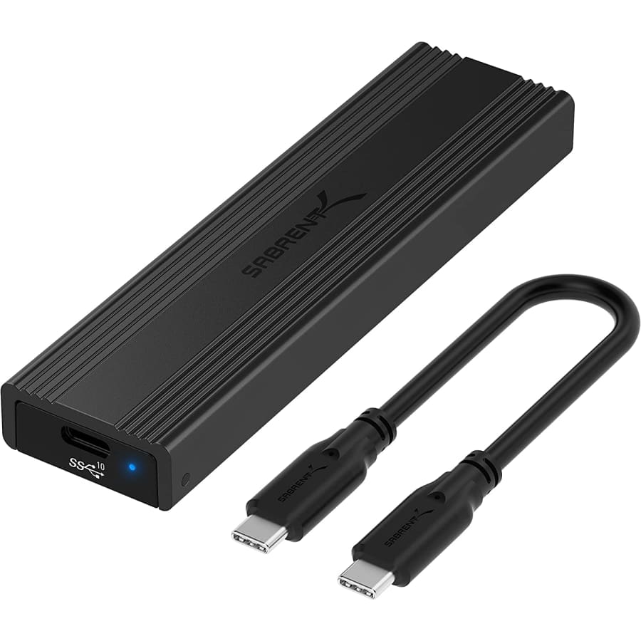 Sabrent USB 3.2 Type-C Tool-Free Enclosure for $25