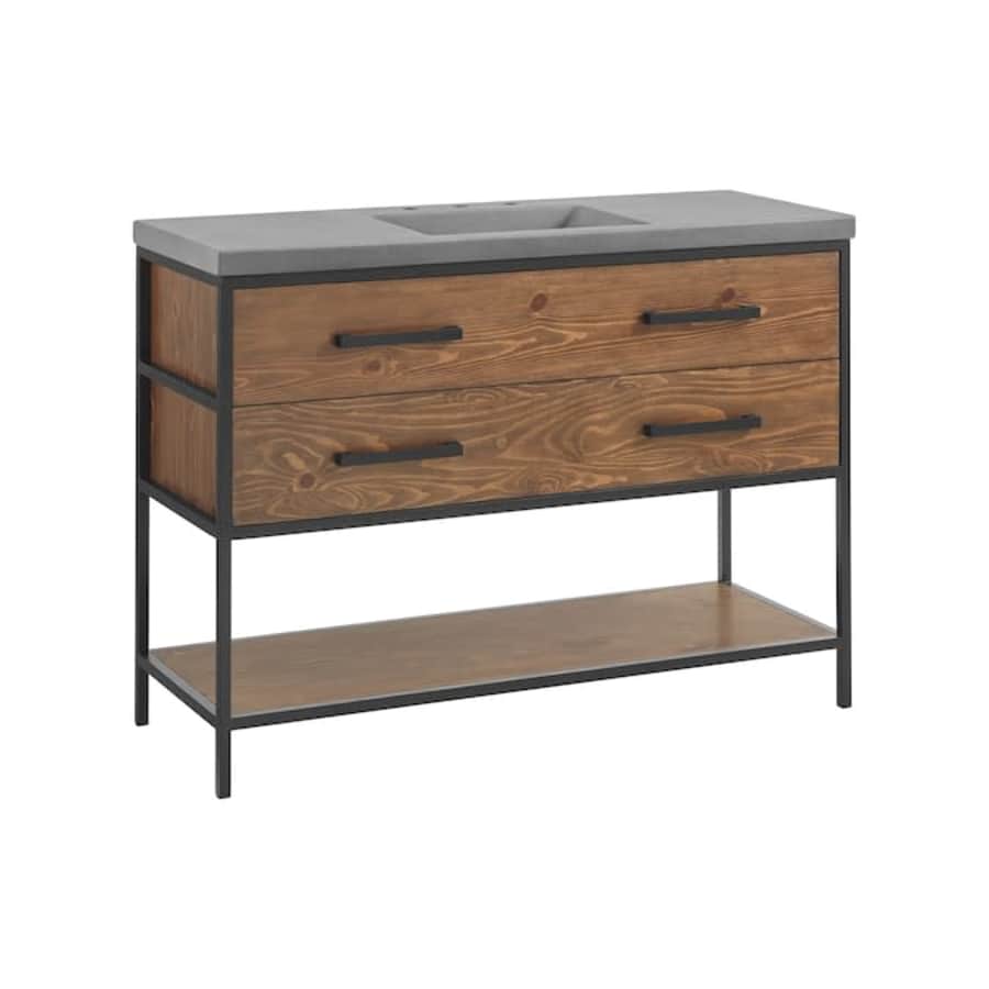 allen + roth Deacon 48" Undermount Single Sink Bathroom Vanity for $350 allen + roth Deacon 48" Undermount Single Sink Bathroom Vanity for $350