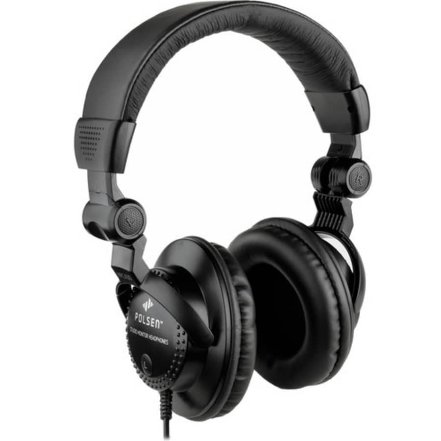 Polsen Closed-Back Studio Monitor Headphones for $15 Polsen Closed-Back Studio Monitor Headphones for $15
