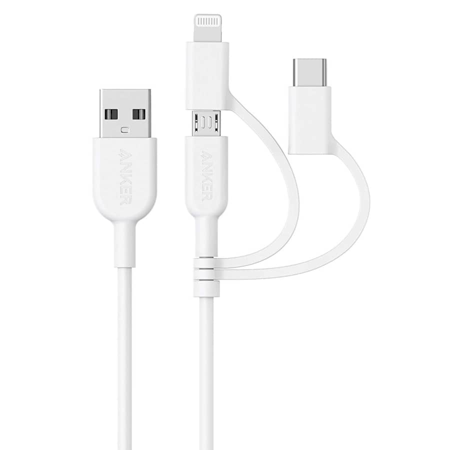 Anker Powerline II 3-in-1 Cable for $17 Anker Powerline II 3-in-1 Cable for $17