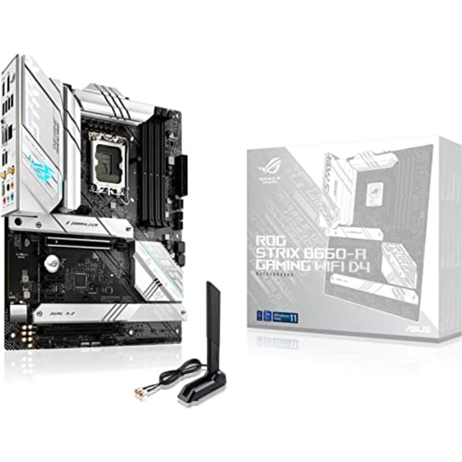 ASUS ROG Strix B660-A Gaming WiFi D4 LGA 1700(Intel 12th Gen) ATX Gaming Motherboard(PCIe 5.0,12+1 for $277
