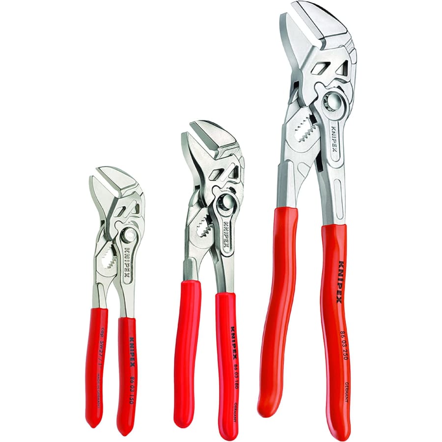 Knipex Tools 3-Piece Pliers Wrench Set: $125 Knipex Tools 3-Piece Pliers Wrench Set: $125