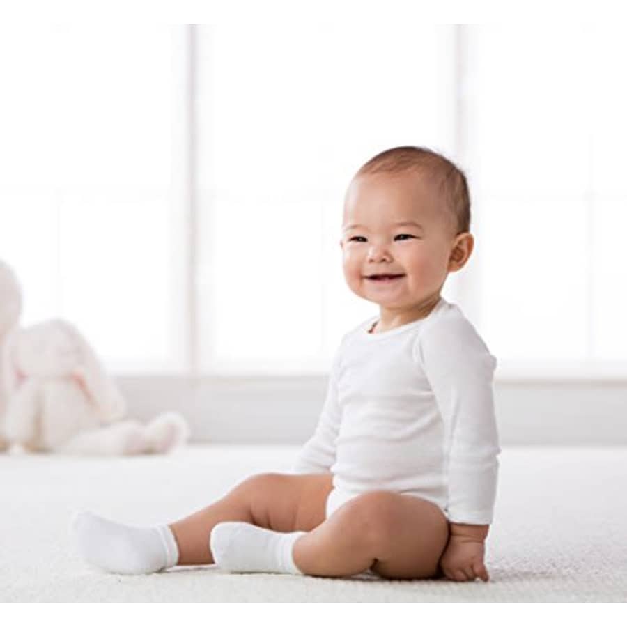 Gerber Unisex-Baby Newborn White 12 Piece Terry Socks Bundle, 6-9 Months for $30 Gerber Unisex-Baby Newborn White 12 Piece Terry Socks Bundle, 6-9 Months for $30